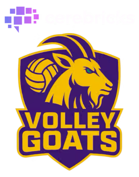 Logo der cerebricks VOLLEY GOATS Mitteldeutschland